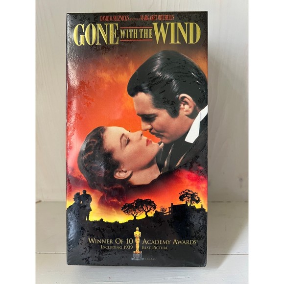 BNIB SEALED Gone with the Wind VHS Tape Collectors Edition Movie MGM - Picture 1 of 6